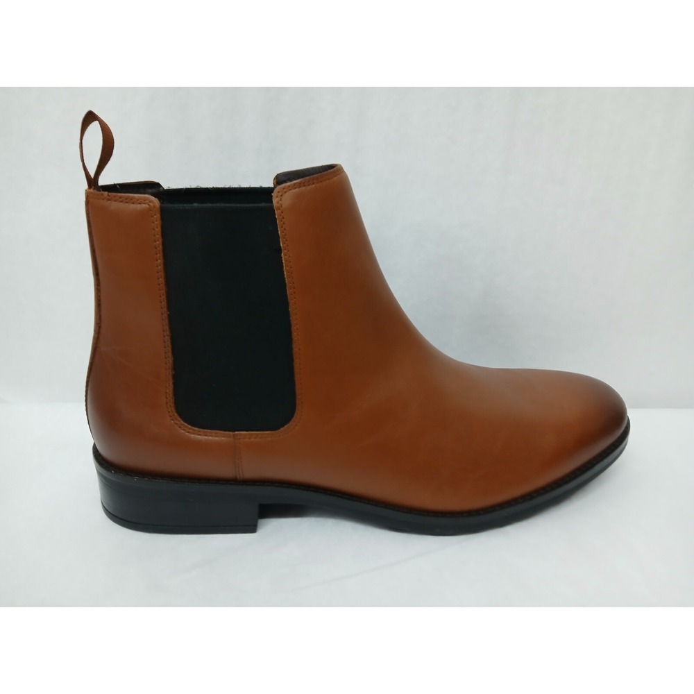 Cole Haan Men's Grand+ Dress Chelsea Leather Boots C37859 British Tan‎ Sz 12 - Picture 2 of 9